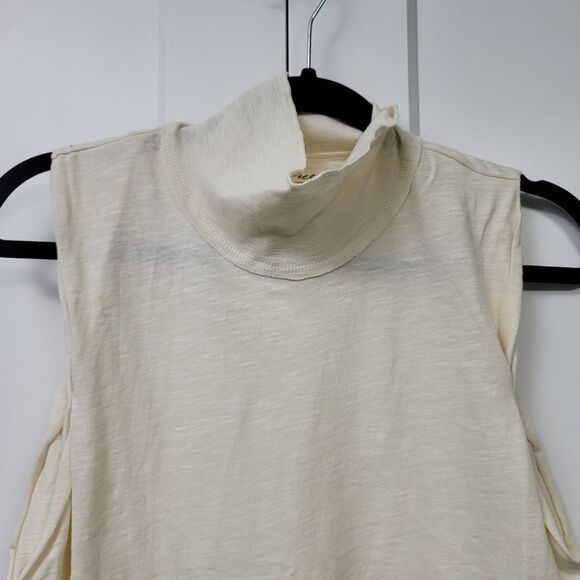 Free people xena tank top in beige - Picture 6 of 9